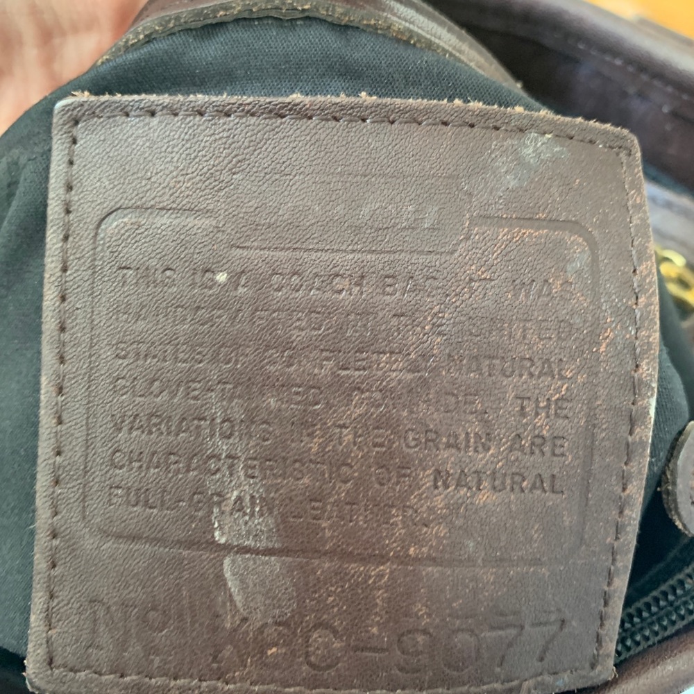 Vintage coach bag - Picture 5 of 5